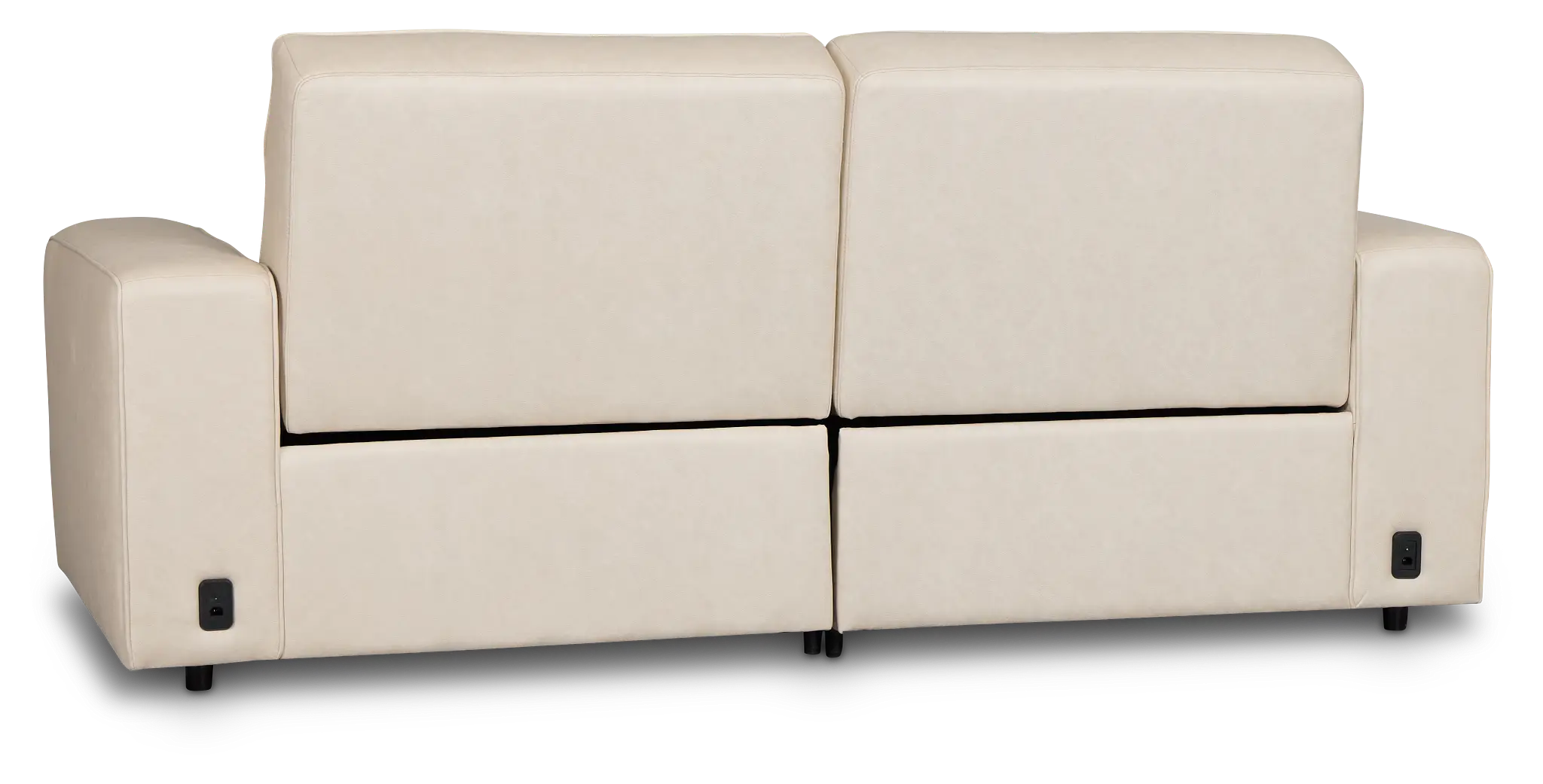 Sawyer Ivory Micro 2-piece Modular Power Reclining Sofa Sawyer Ivory Micro 2-piece Modular Power Reclining Sofa