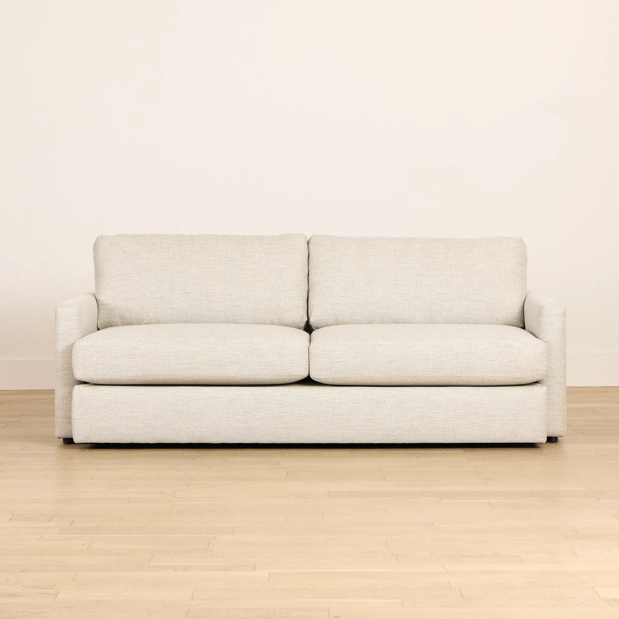 Maxwell Light Gray Fabric Sofa