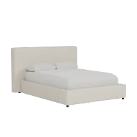 Grayton Gellar Green 44" Upholstered Platform Bed