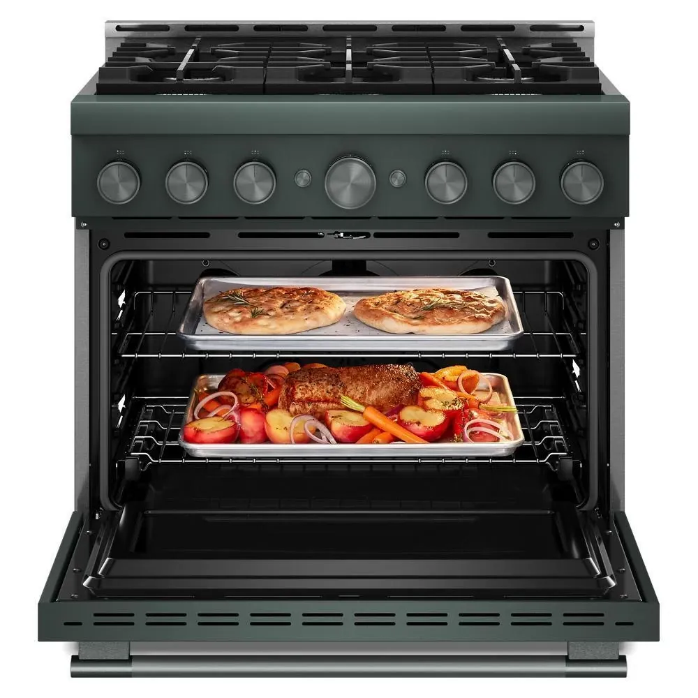 Kitchenaid 936 Series Green Gas Range