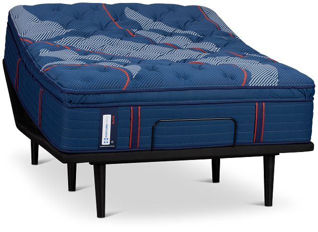 Posturepedic Elite Spring Albany 2 Soft Ease Adjustable Mattress Set