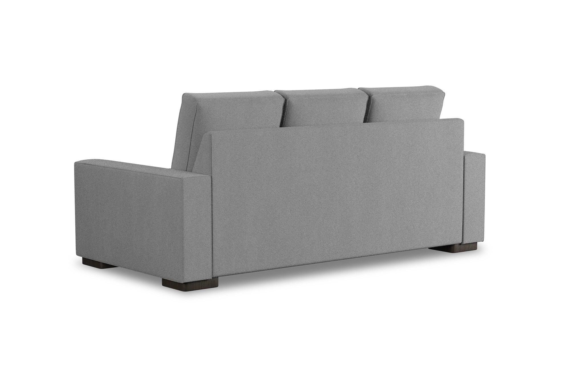 Edgewater Delray Light Gray 84" Sofa W/ 3 Cushions