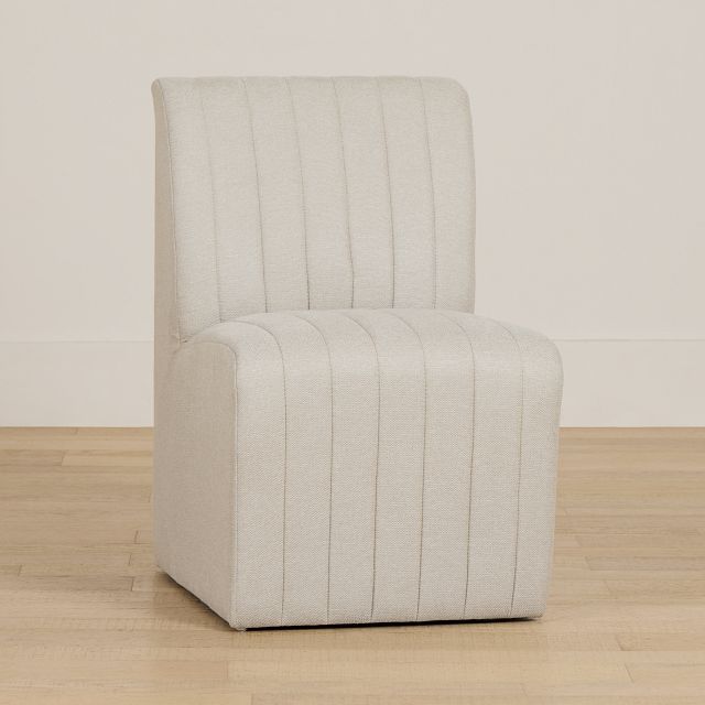 Tifton Light Beige Upholstered Side Chair