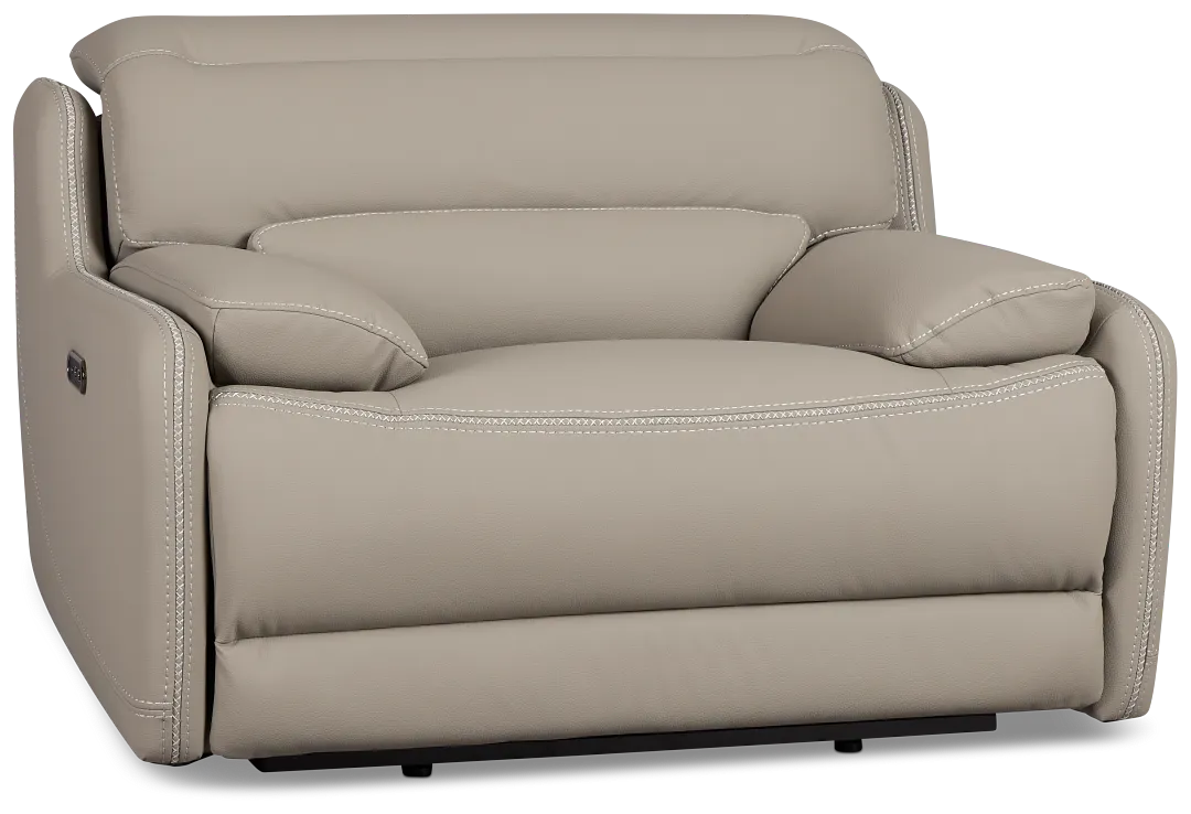 Jett Gray Micro Power Recliner