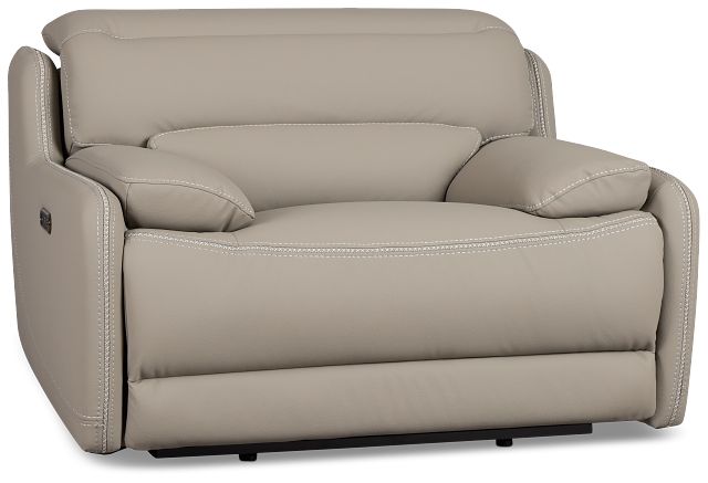 Jett Gray Micro Power Recliner
