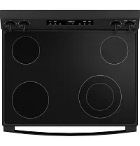 Ge 400 Series Black 30" Electric Range
