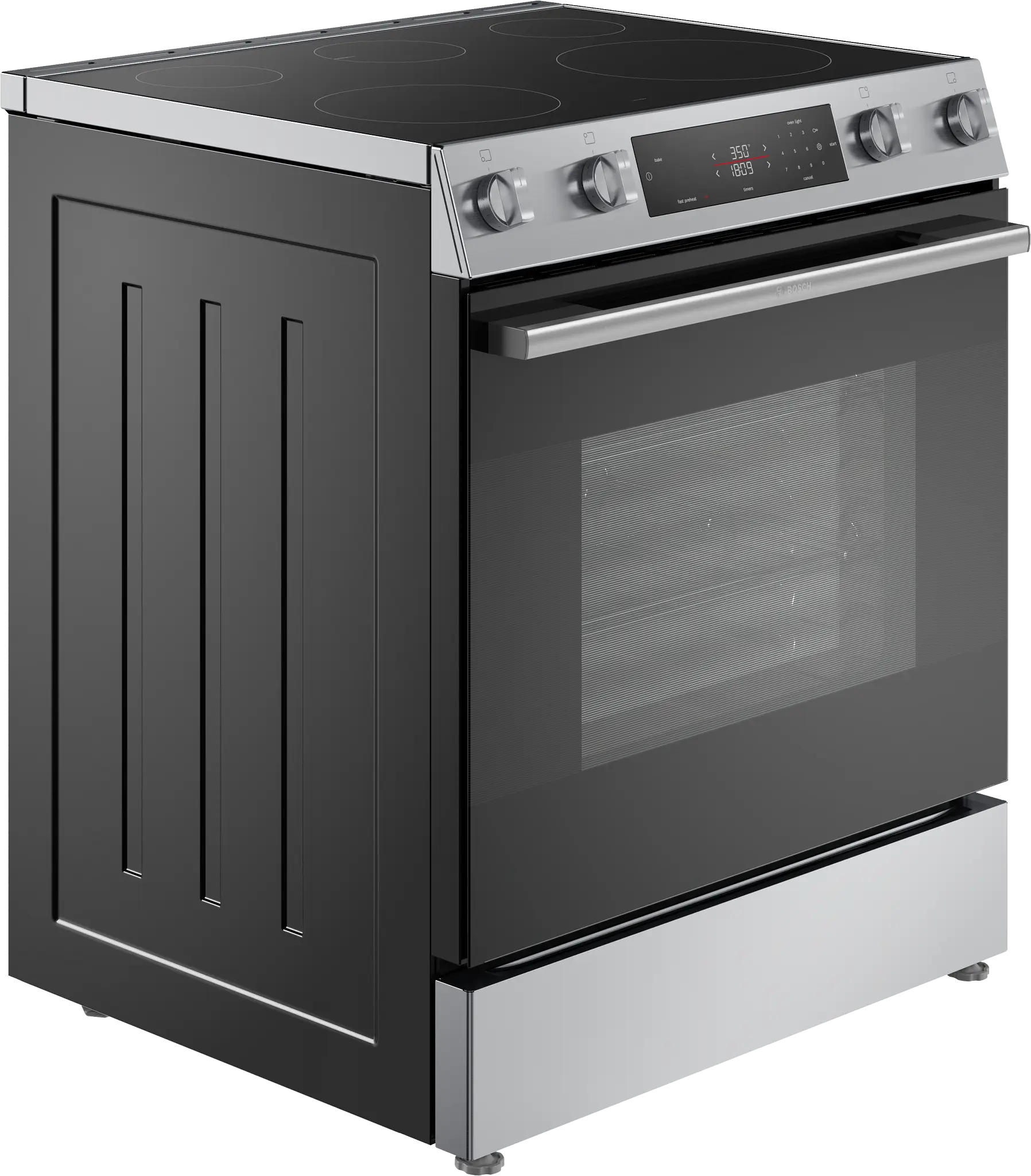 Bosch 100 Series Black 30" Electric Range Bosch 100 Series Black 30" Electric Range