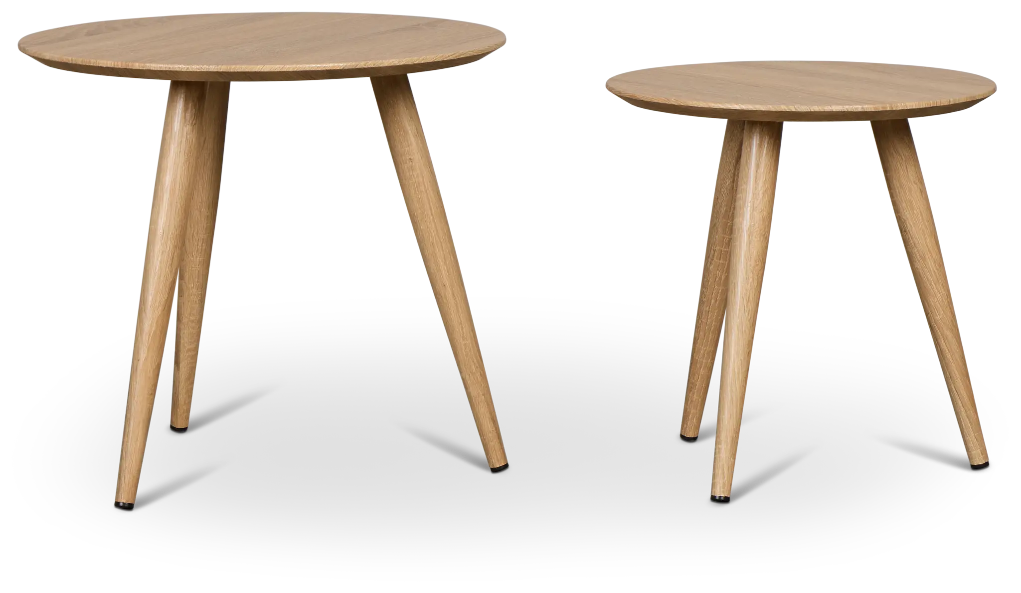 Avon Light Tone Round Bunching End Table Avon Light Tone Round Bunching End Table