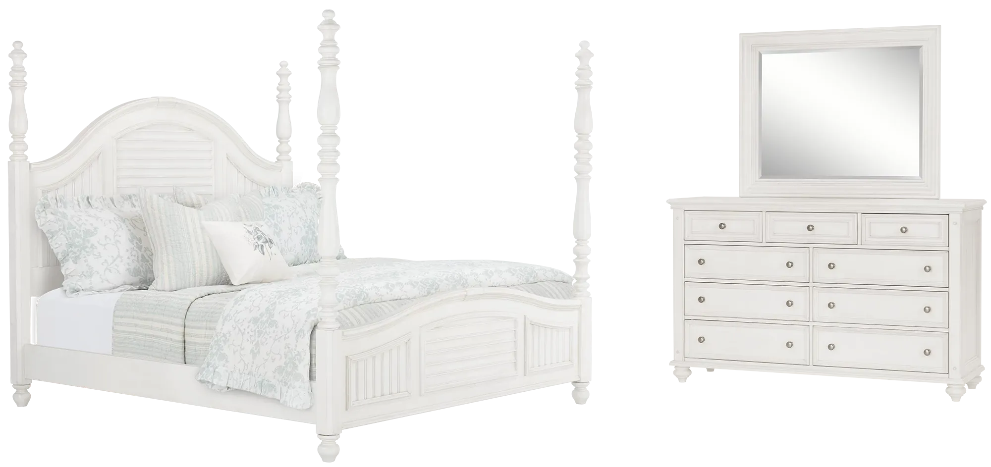 Savannah Ivory Poster Bedroom