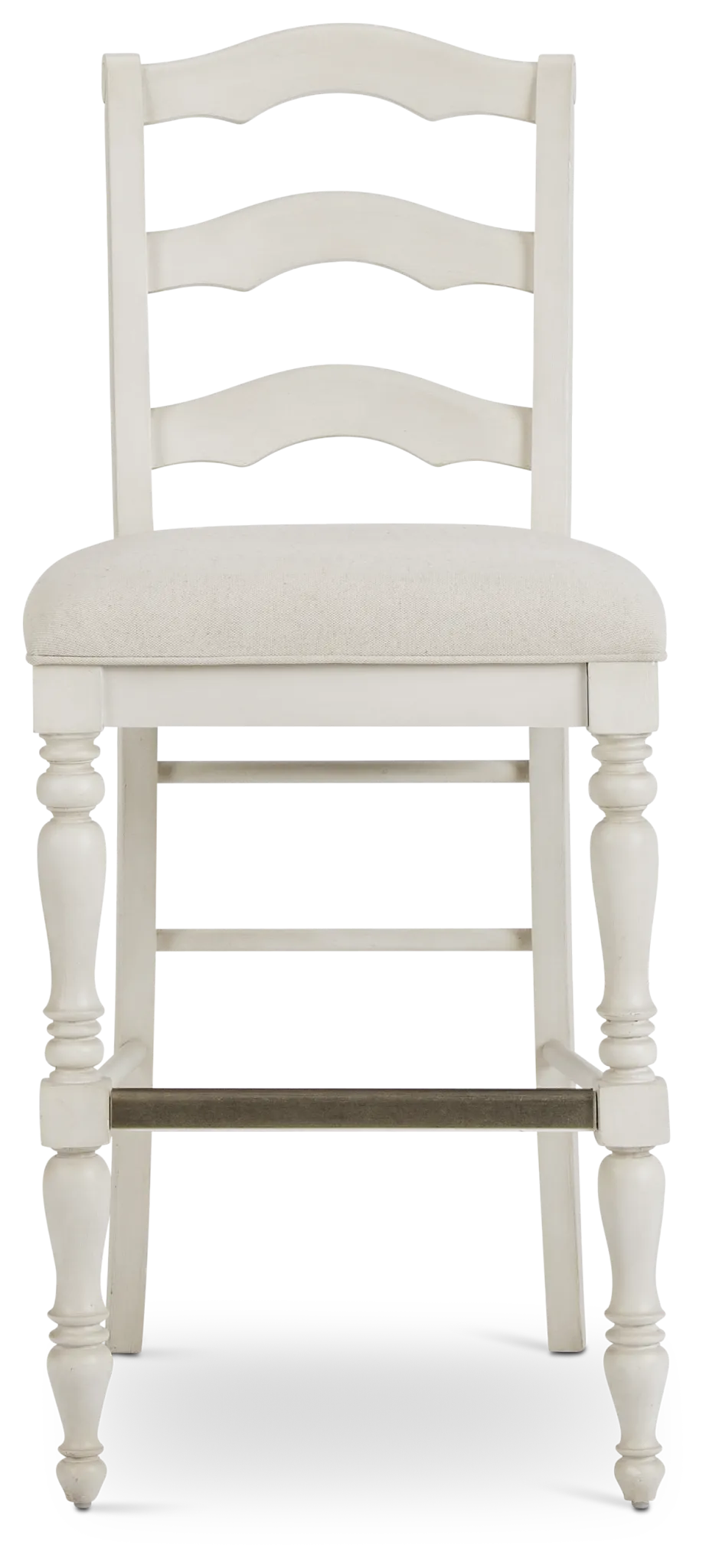 Savannah Ivory 30" Upholstered Barstool