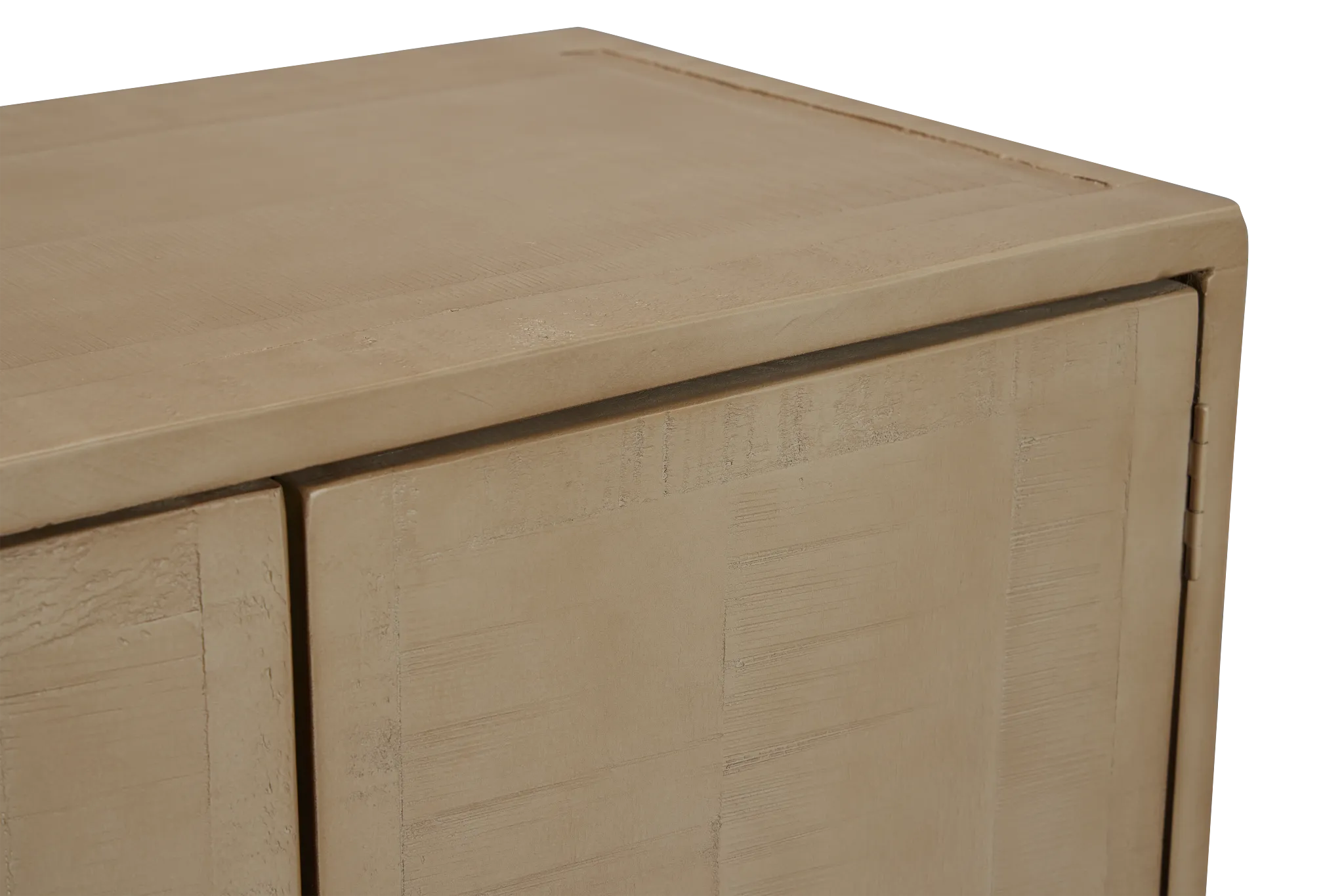 Capulin Gray Two-door Cabinet