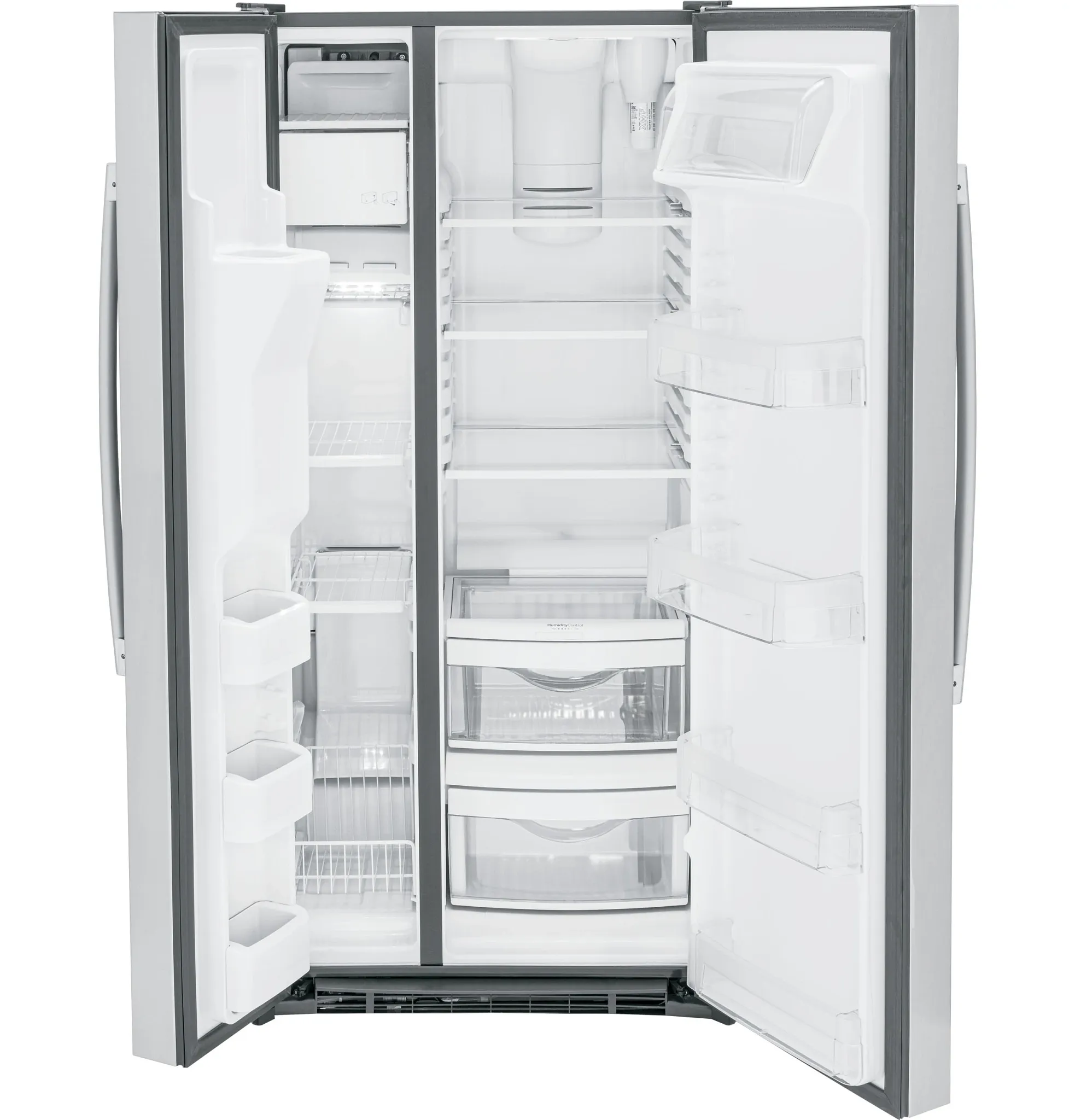 Ge Profile 23 Series Stainless Steel Side By Side Refrigerator