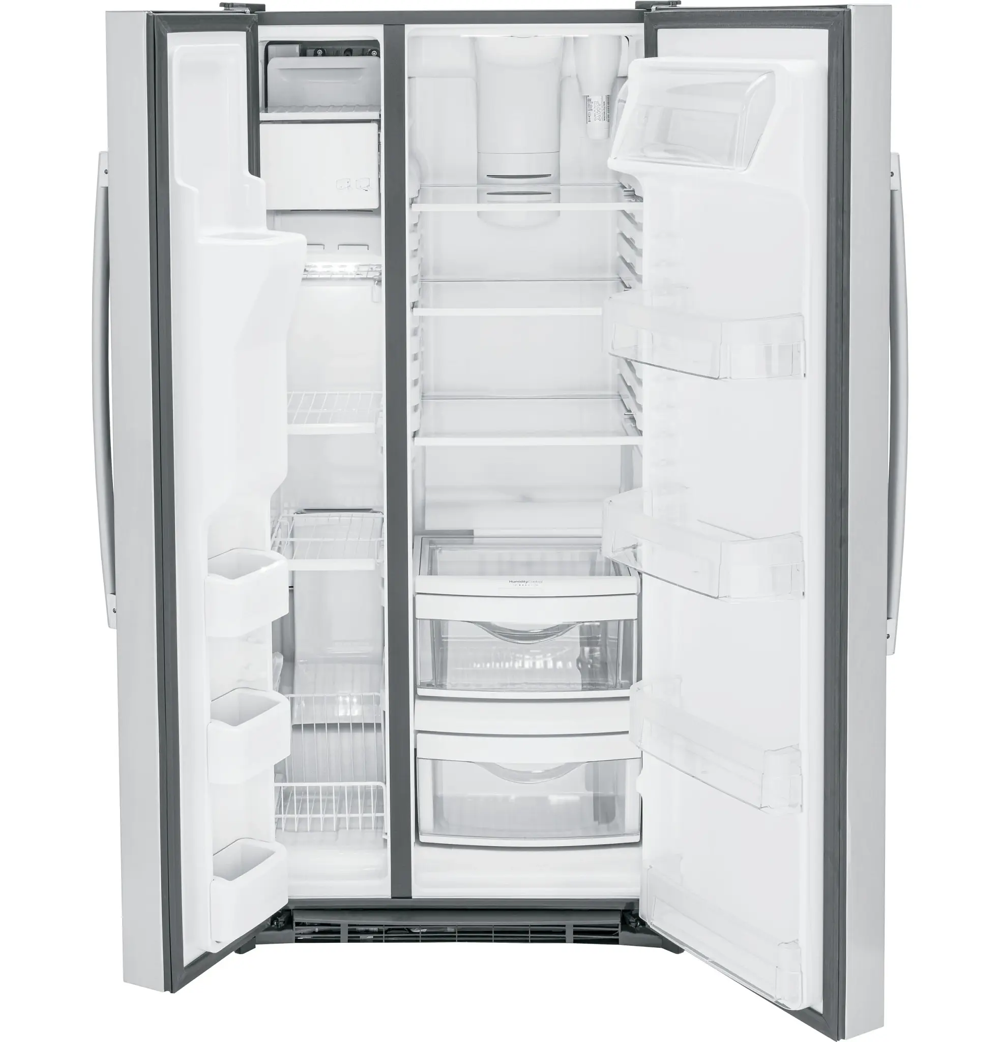 Ge Profile 23 Series Stainless Steel Side By Side Refrigerator Ge Profile 23 Series Stainless Steel Side By Side Refrigerator