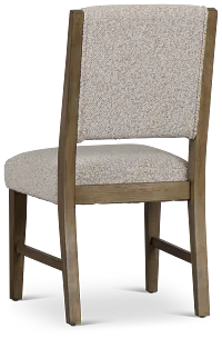 Vance Light Tone Upholstered Side Chair