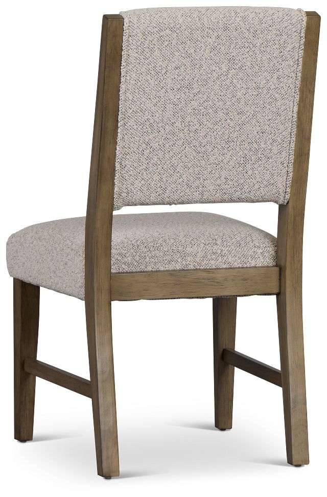 Vance Light Tone Upholstered Side Chair