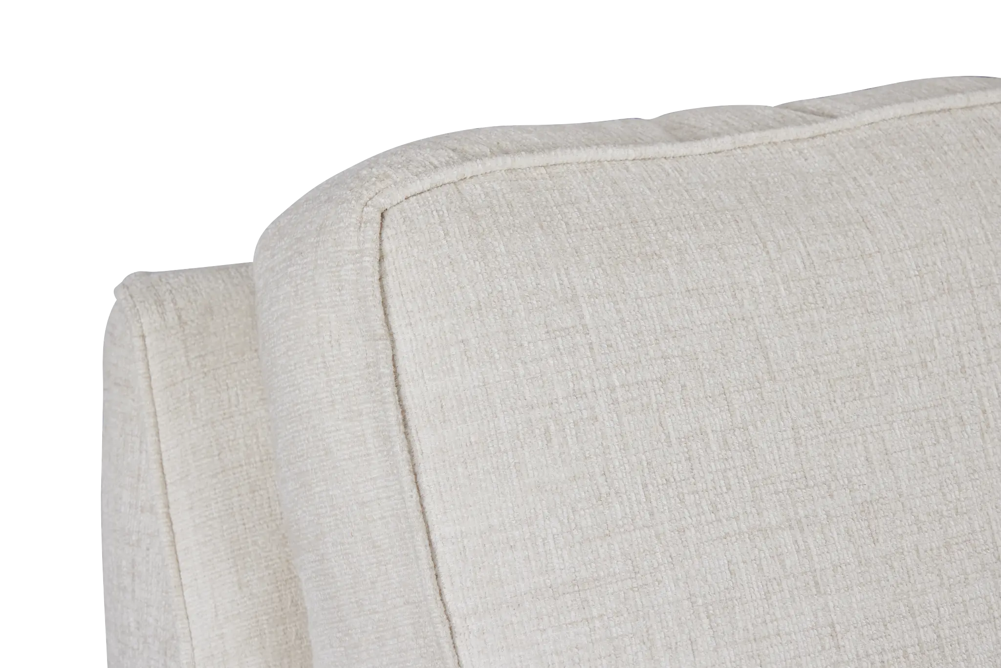 Andie White Fabric Left Chaise Sectional Andie White Fabric Left Chaise Sectional