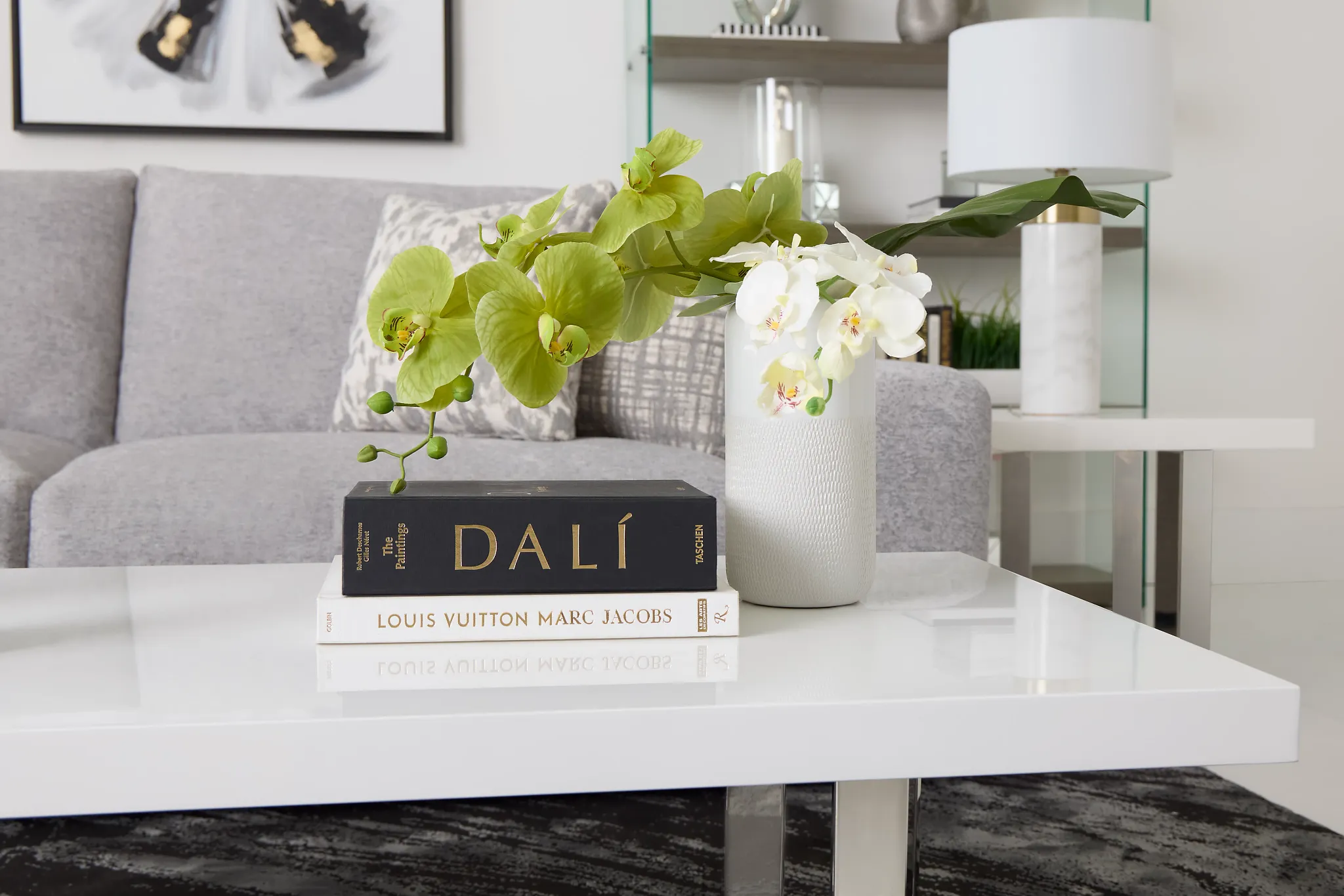 Augi White Medium Vase