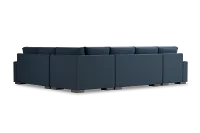 Edgewater Elite Blue Medium Left Chaise Sectional