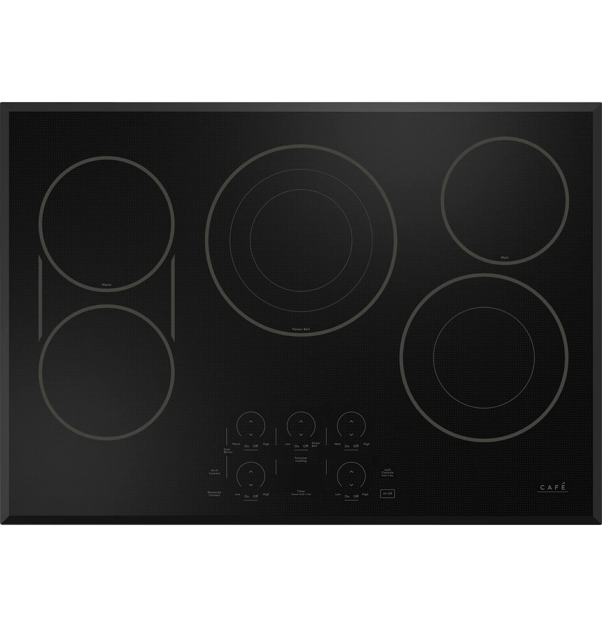Cafe 90301 Series Black 30" Electric Cook Top