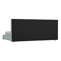 Grayton Elite Light Blue 54" Upholstered Platform Bed