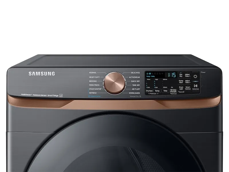 Samsung 8300 Series Black Front Load Electric Dryer