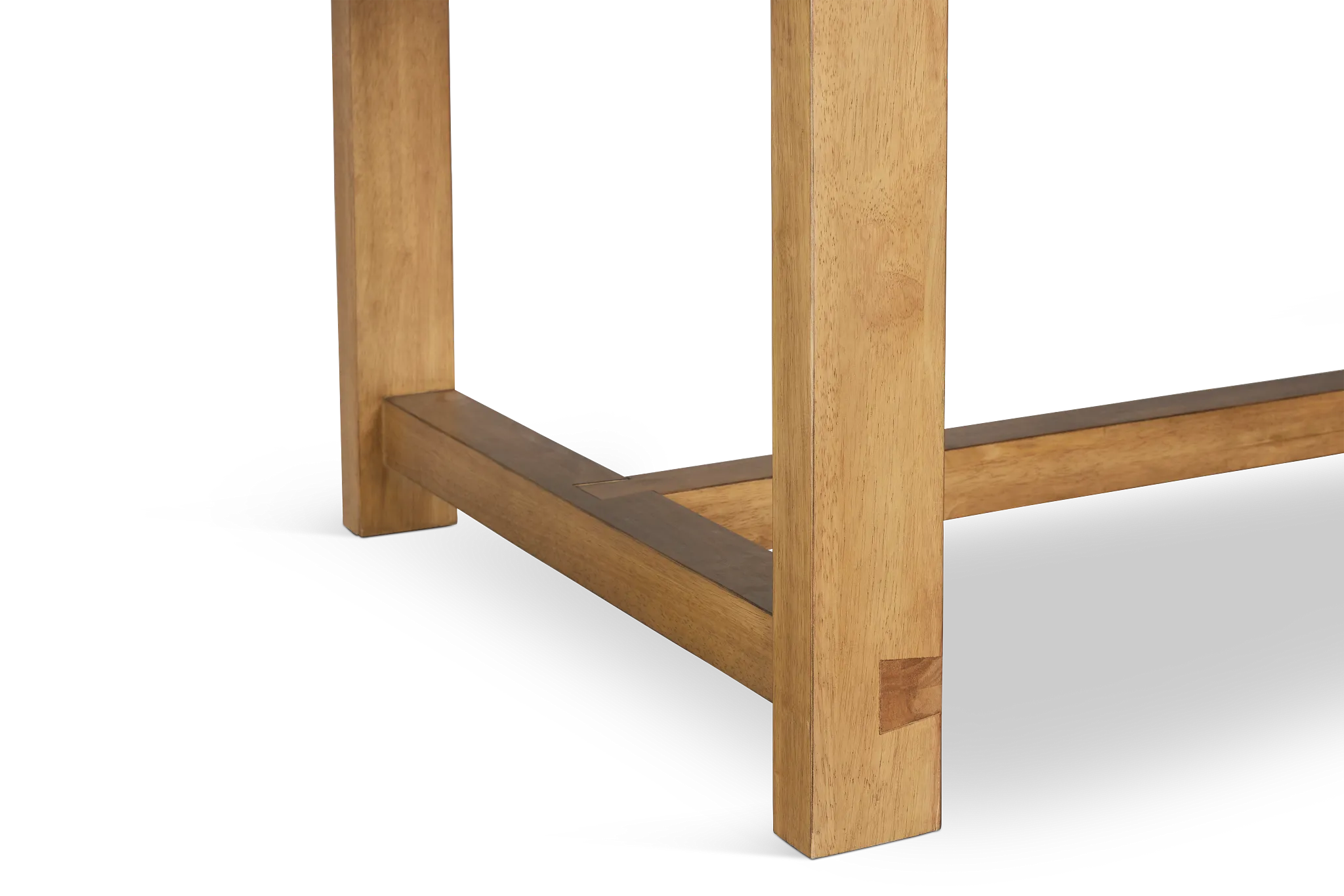 Vail Light Tone Trestle Table