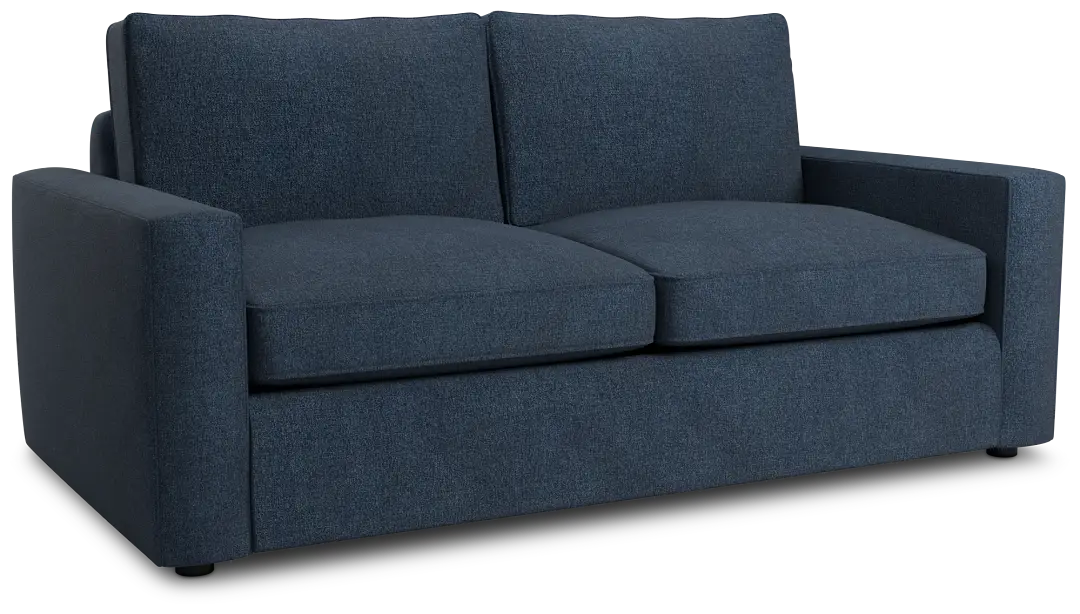 Siesta Maguire Blue Fabric Memory Foam Sleeper Siesta Maguire Blue Fabric Memory Foam Sleeper