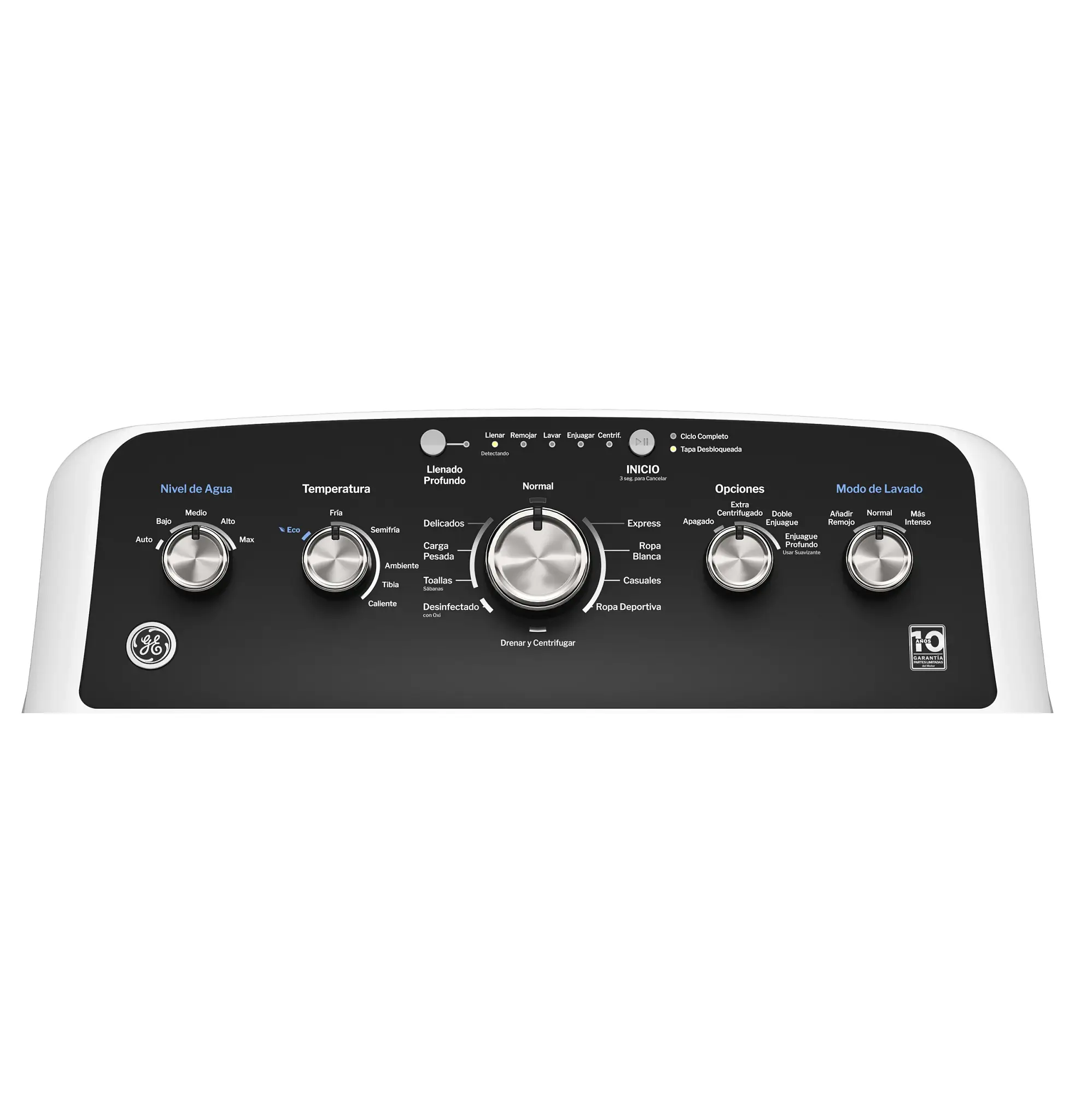 Ge 485 Series White Top Load Washer Ge 485 Series White Top Load Washer