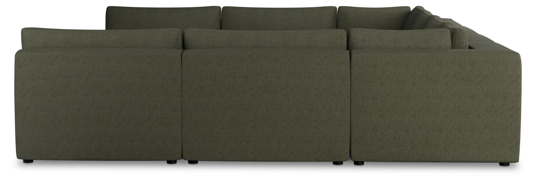 Destin Sutton Green Fabric 8-piece Modular Sectional Destin Sutton Green Fabric 8-piece Modular Sectional