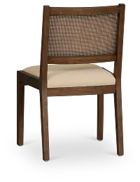 Pacific Mid Tone Woven Upholstered Side Chair
