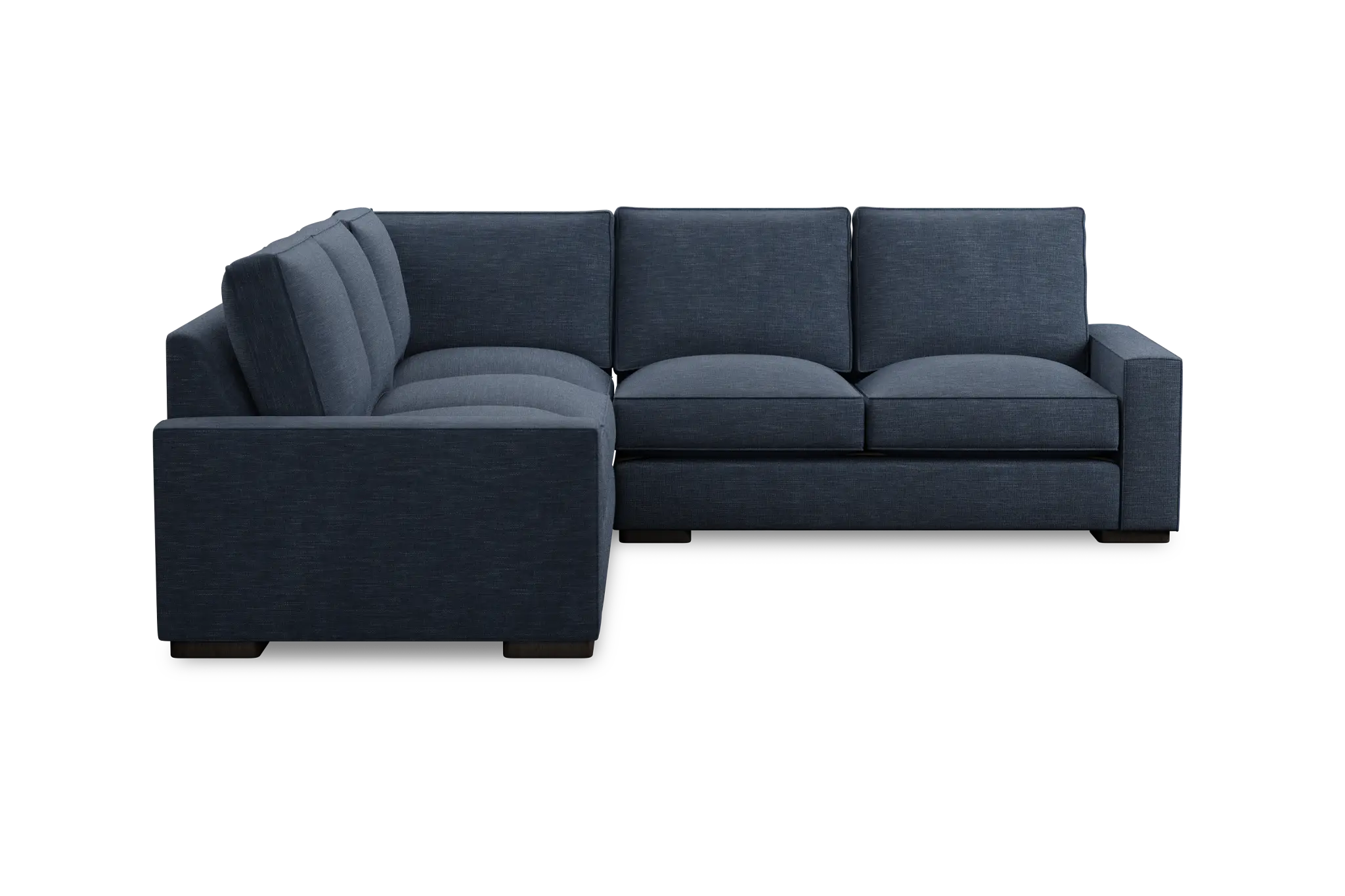 Edgewater Elevation Dark Blue Small Two-arm Sectional Edgewater Elevation Dark Blue Small Two-arm Sectional