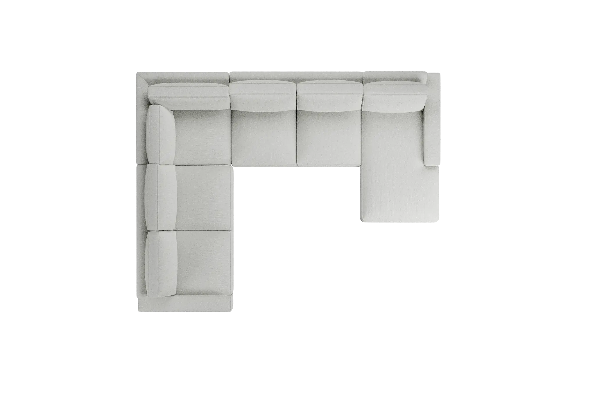 Edgewater Revenue White Medium Right Chaise Sectional Edgewater Revenue White Medium Right Chaise Sectional