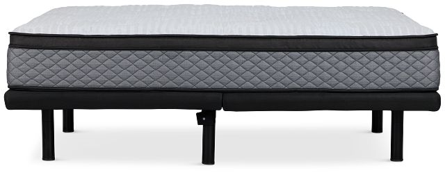 Kevin Charles By Sealy Essential Plush Elite Adjustable Mattress Set