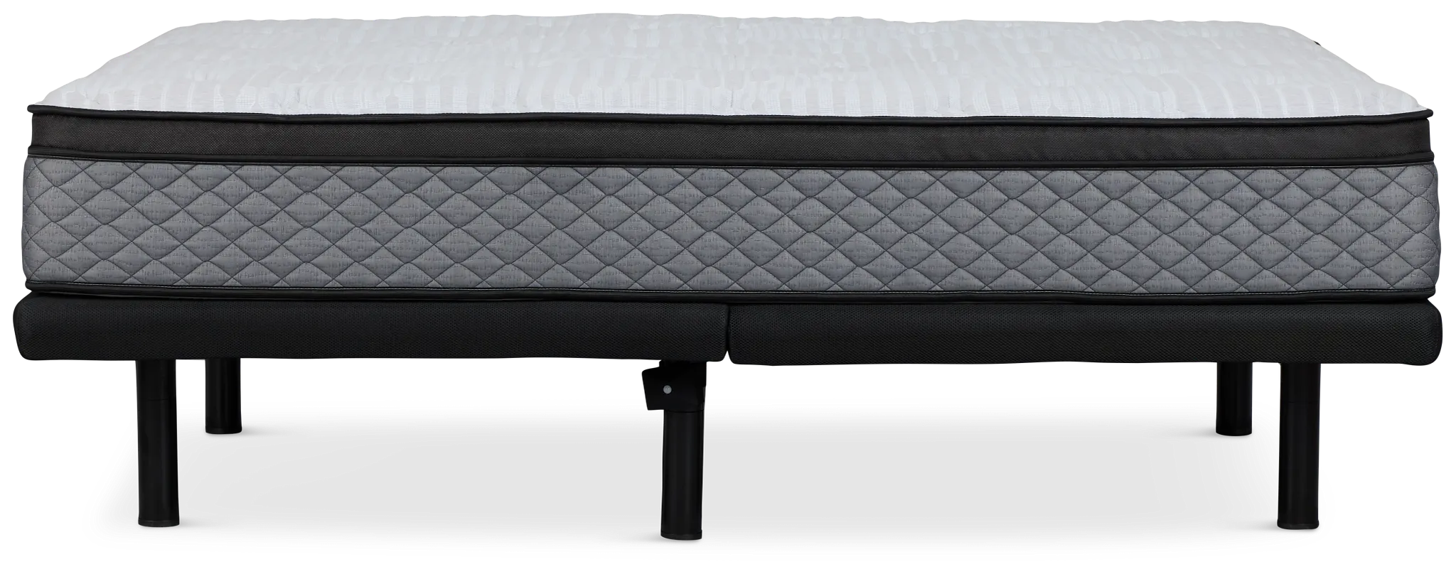 Kevin Charles By Sealy Essential Plush Elite Adjustable Mattress Set