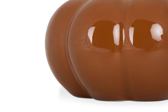 Pumpkin Brown Medium Tabletop Accessory