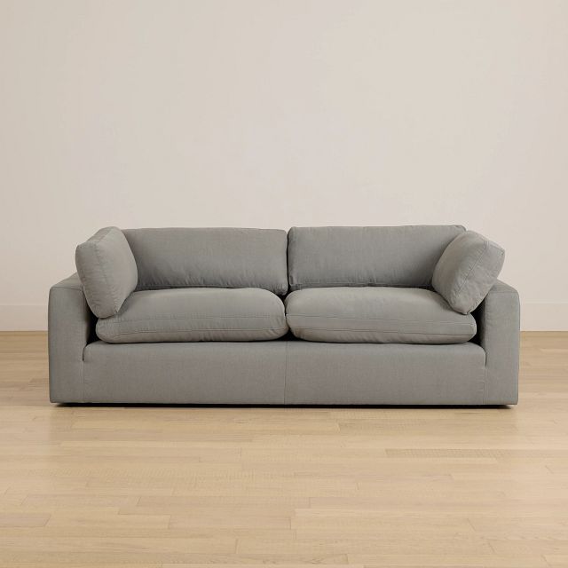 Grant Light Gray Fabric Sofa