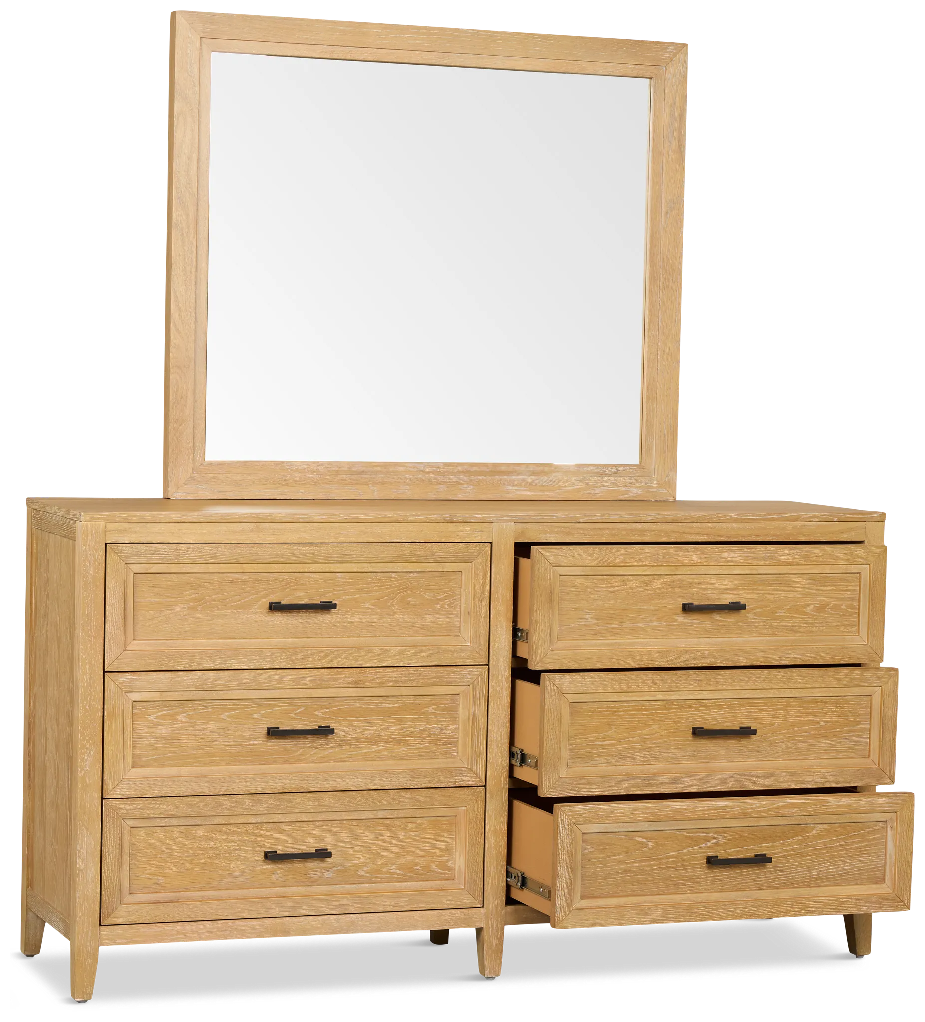 Nantucket Light Tone Dresser & Mirror