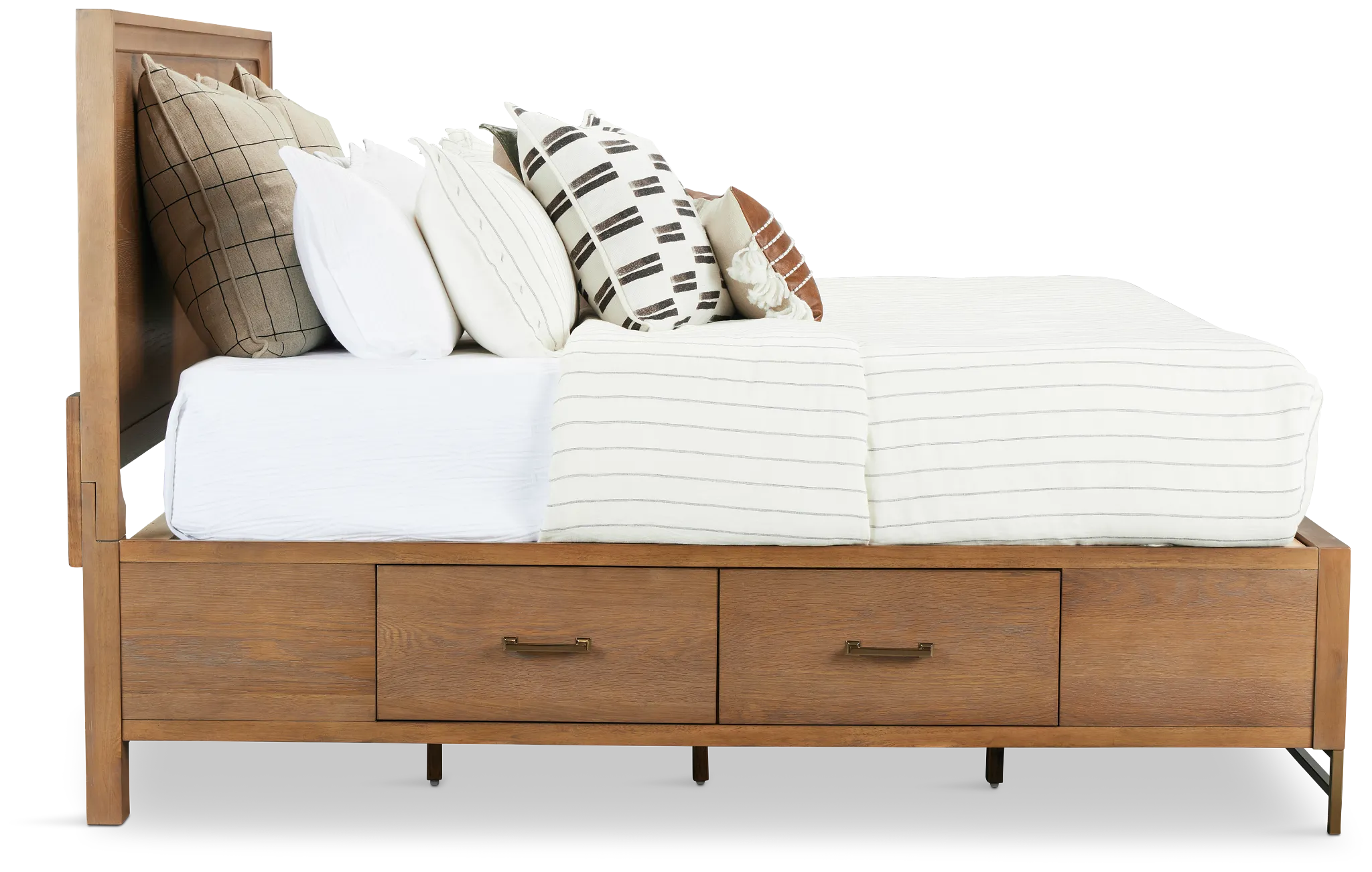 Provo Mid Tone Panel Storage Bed