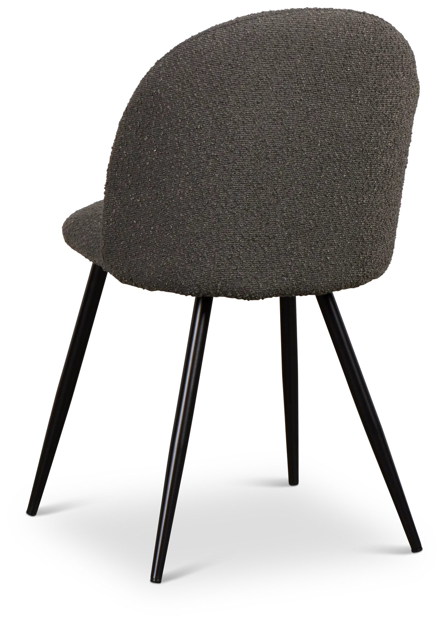 Alba Dark Brown Upholstered Side Chair