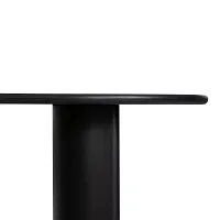 Paloa Black Oval Table