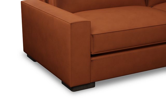 Edgewater Joya Orange 96" Sofa W/ 2 Cushions