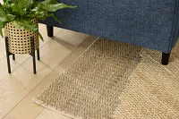 Liam Light Gray Jute 8x11 Area Rug