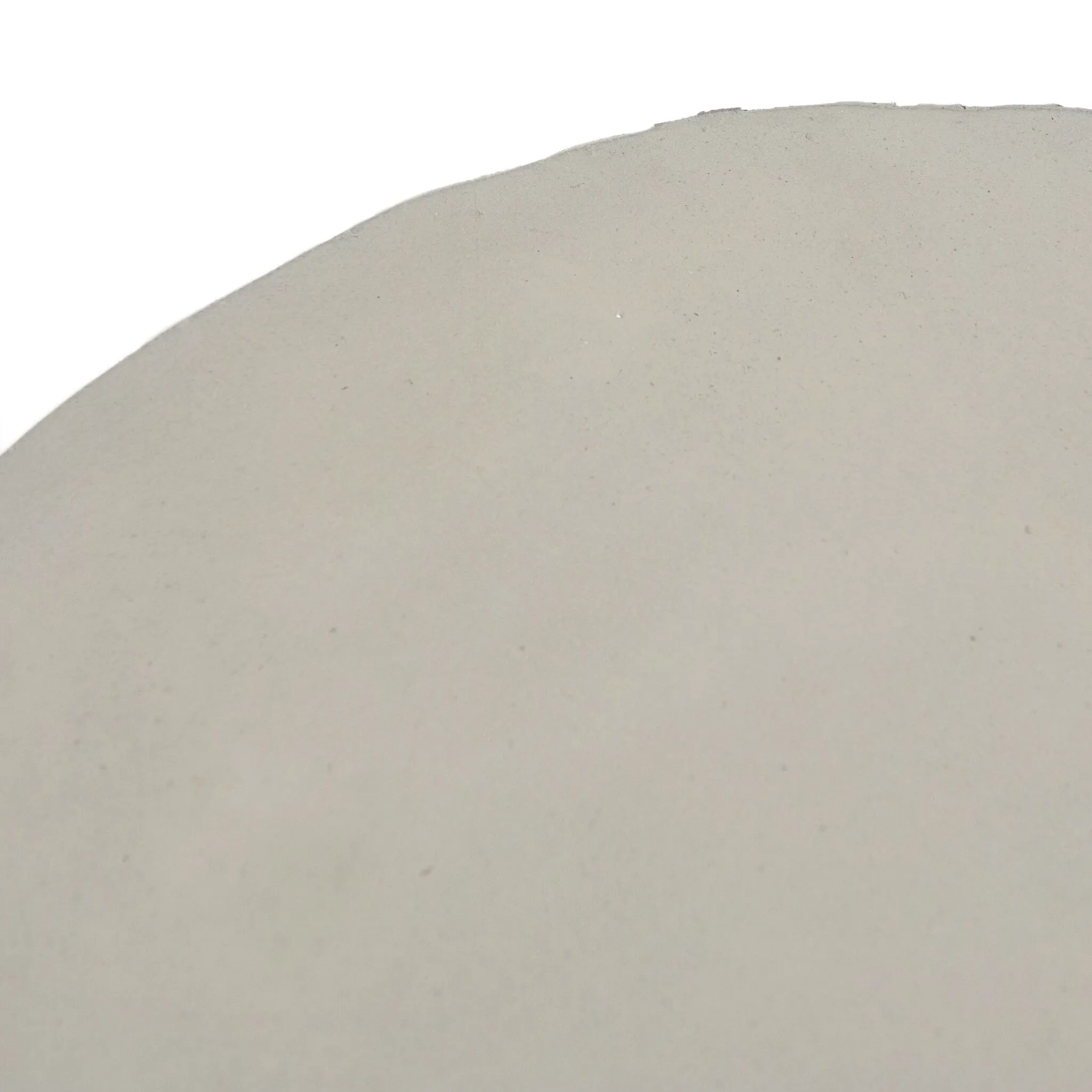 Raina White Stone End Table