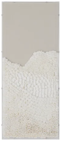 Hadlow Beige Shadow Box Framed Wall Art