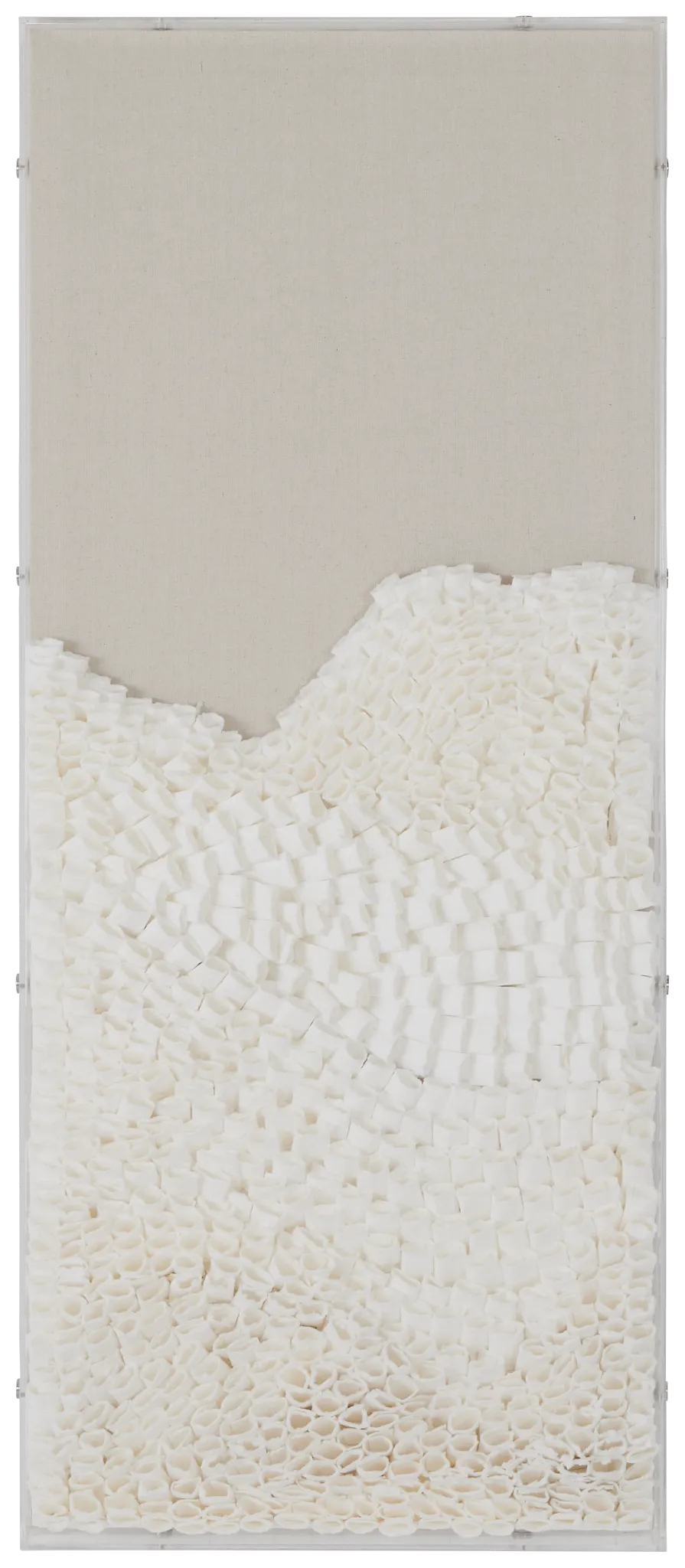 Hadlow Beige Shadow Box Framed Wall Art