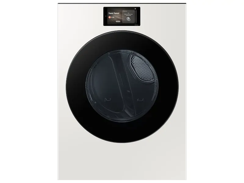 Samsung Bespoke Series Ivory Front Load Gas Dryer