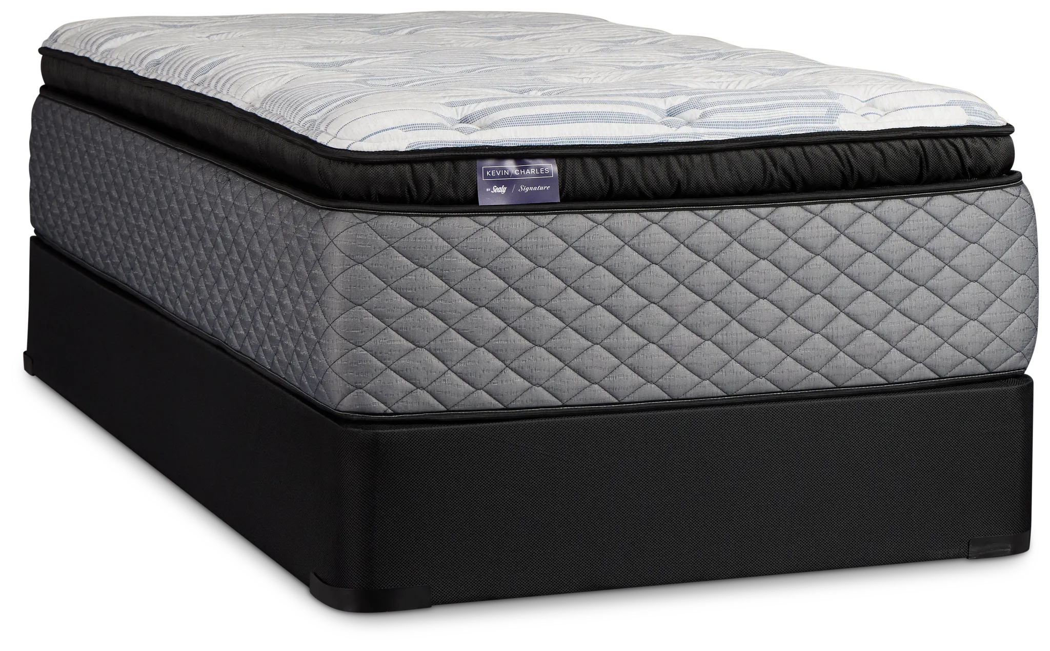 Kevin Charles By Sealy Signature Ultra Plush Mattress Set