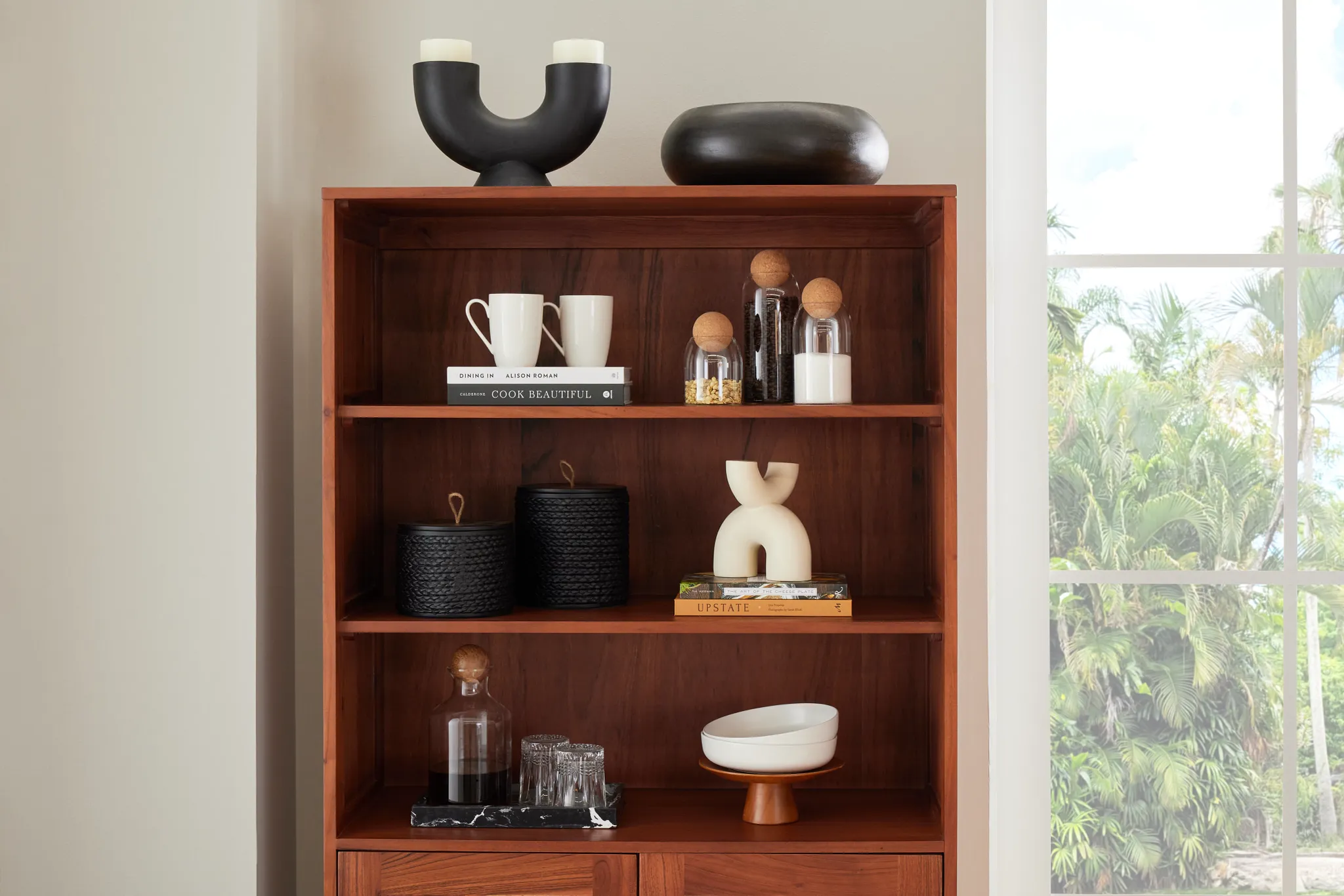 Strata Mid Tone Bookcase