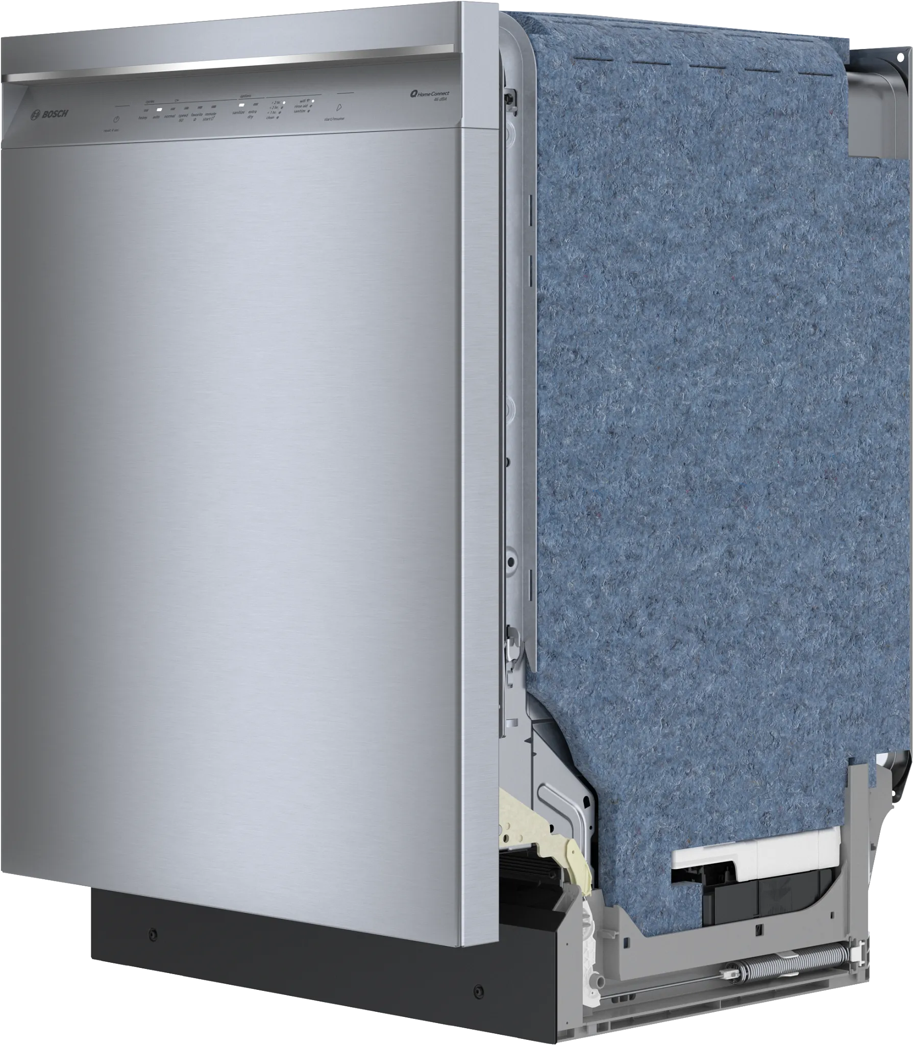 Bosch 300 Series Stainless Steel 24" Built In Dishwasher