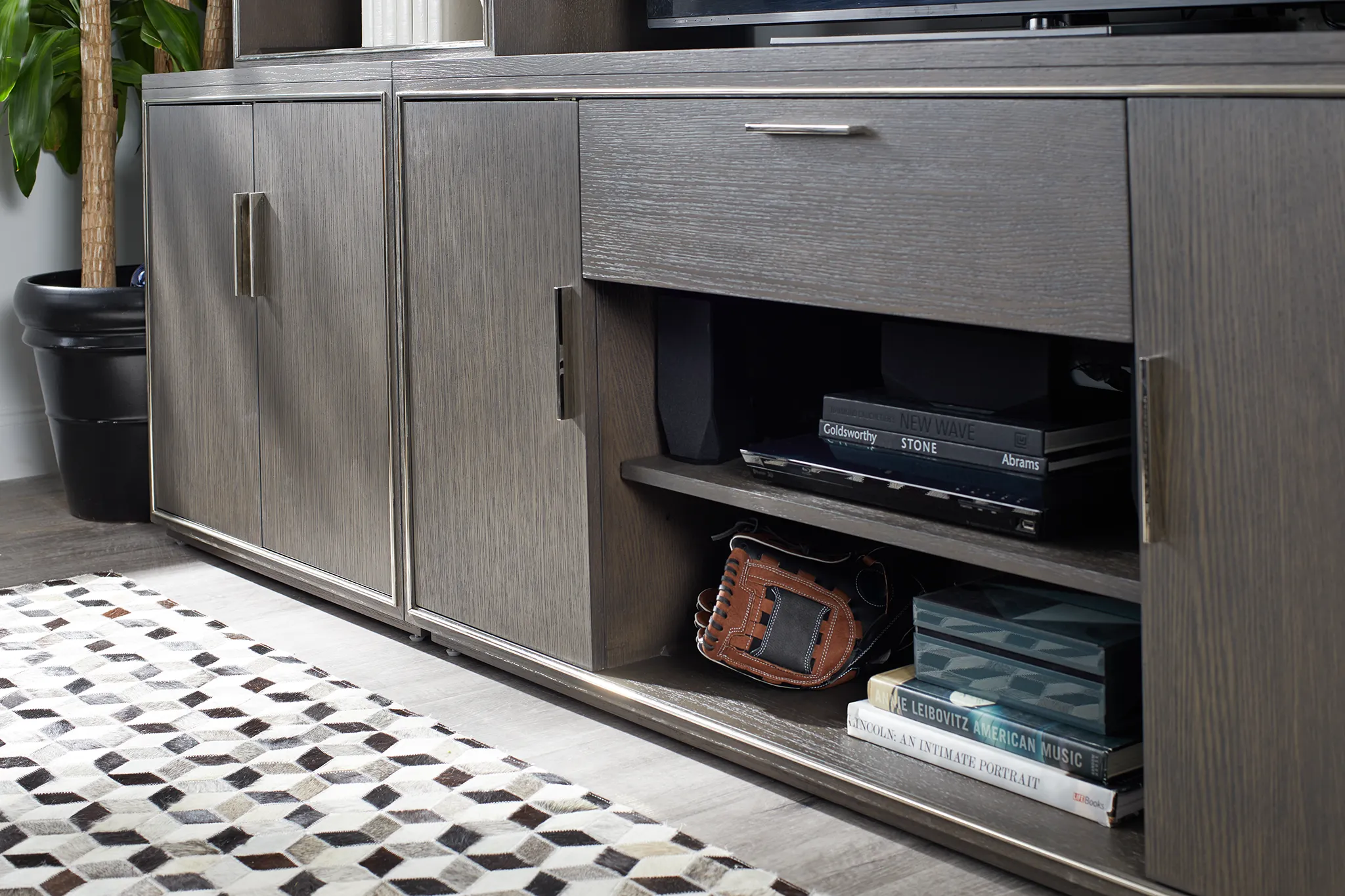 Highline Dark Tone 64" Tv Stand